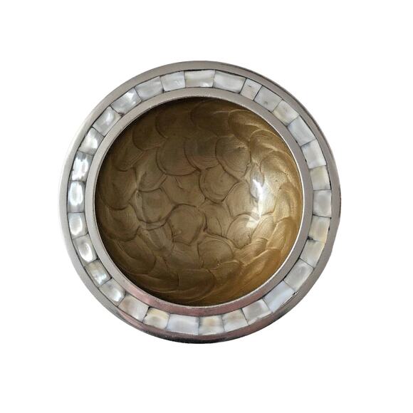 Julia Knight Classic 6.75" Inch Bowl in Mother of Pearl Excellent Fast Shipping - Picture 1 of 12
